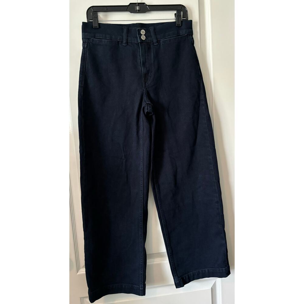 Banana Republic NWT High-Rise Wide-Leg Crop Jeans Size 27L Long